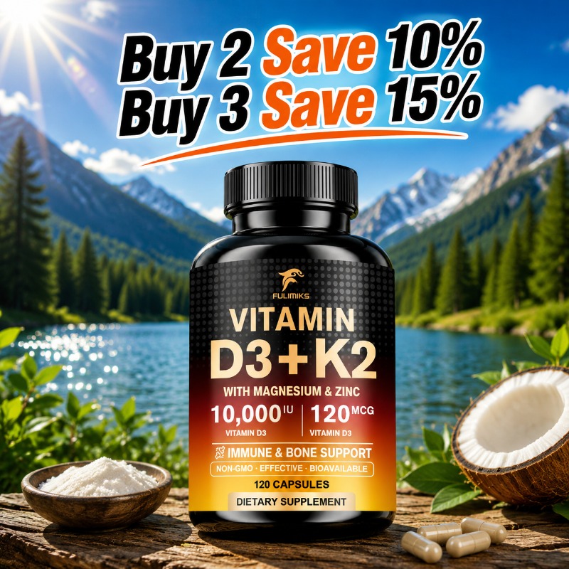 Vitamin D3 K2 Drop - Suplemento de Vitamina D3 K2 de