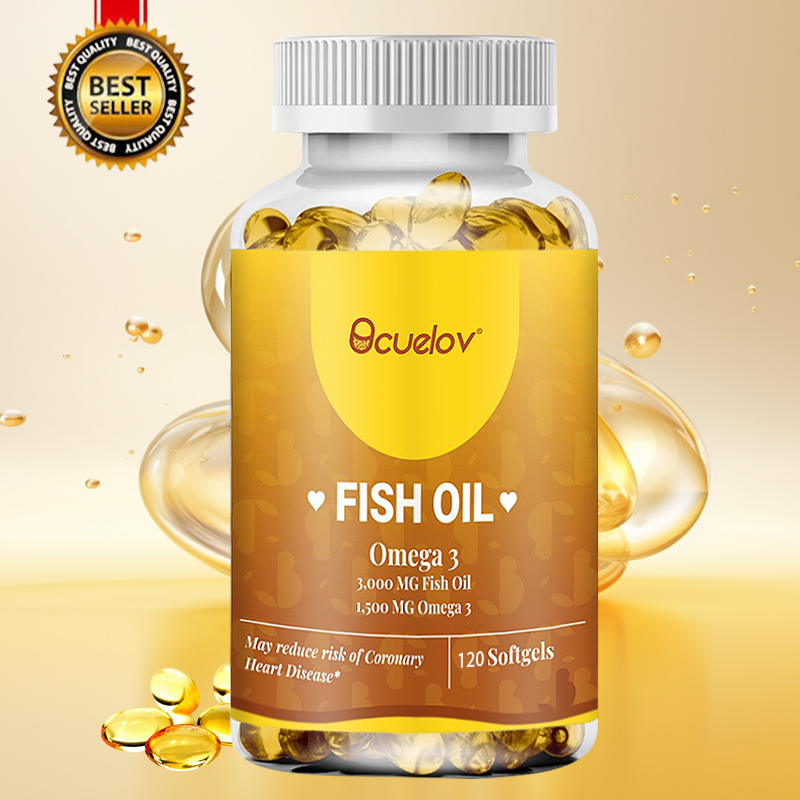 Omega 3 Fish Oil - Aceite de Pescado Omega-3 Capturado en