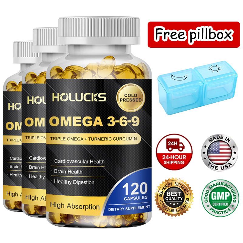Omega 3 Fish Oil - Cápsulas de Aceite de Pescado Omega