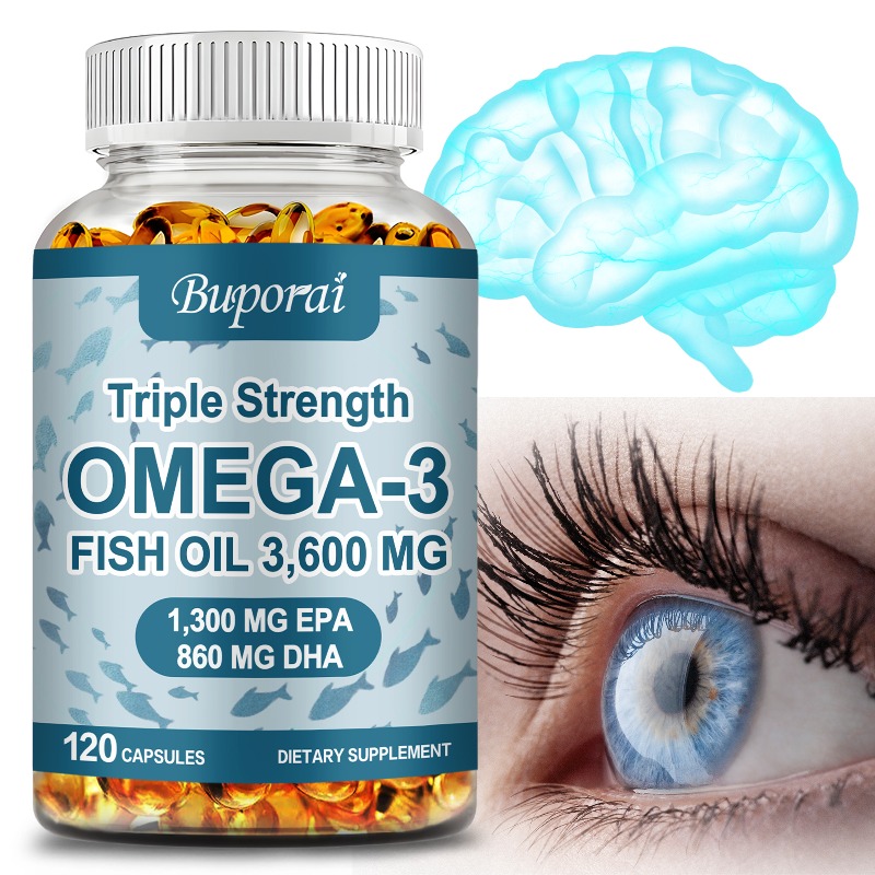 Omega 3 Fish Oil - Aceite de pescado Omega 3: apoya