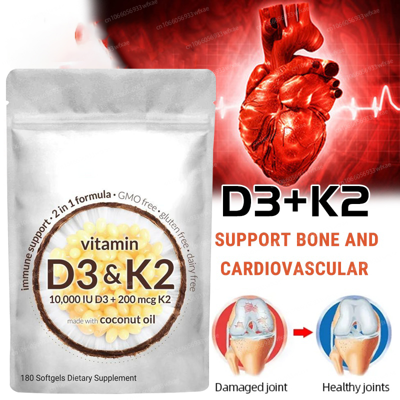 Vitamin D3 K2 Drop - 2 en 1 vitamina D3 K2