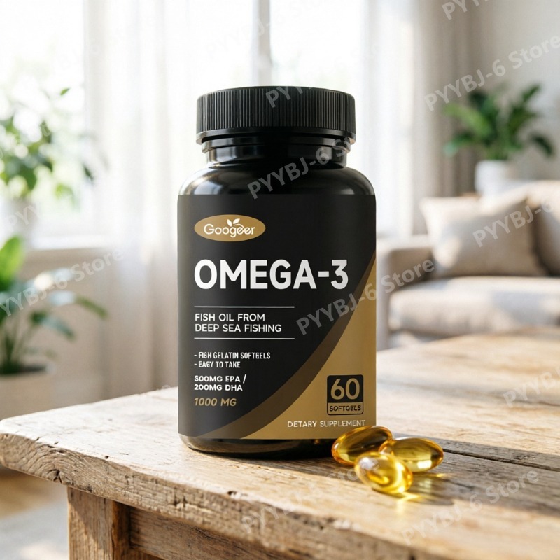Omega 3 Fish Oil - Aceite de Pescado Omega-3 en Cápsulas