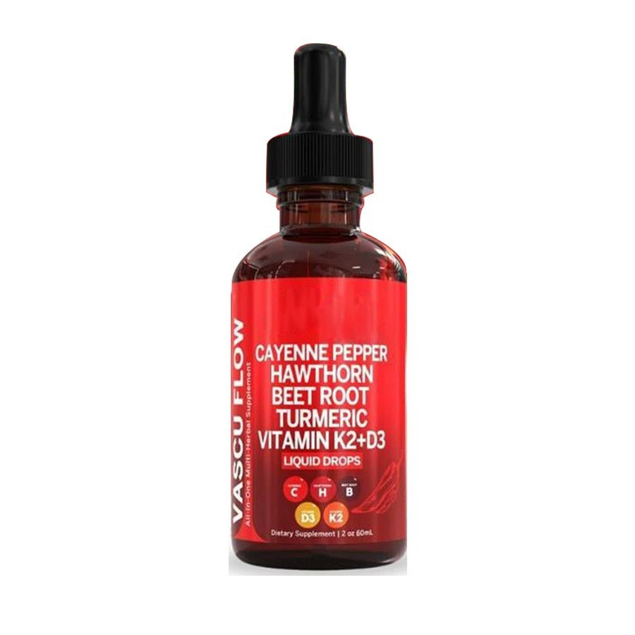 Vitamin D3 K2 Drop - Gotas de Pimienta Cayena, Extracto Líquido