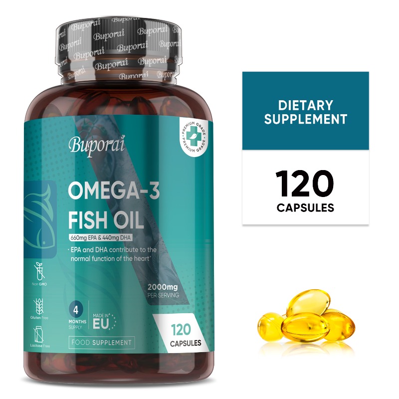 Aceite de Pescado Omega 3 2000 - Omega 3 Fish Oil reseña y precio