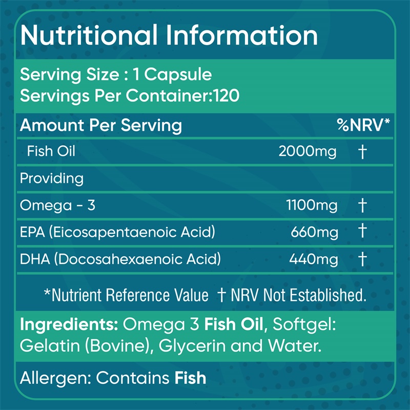 Aceite de Pescado Omega 3 2000 - Omega 3 Fish Oil reseña y precio