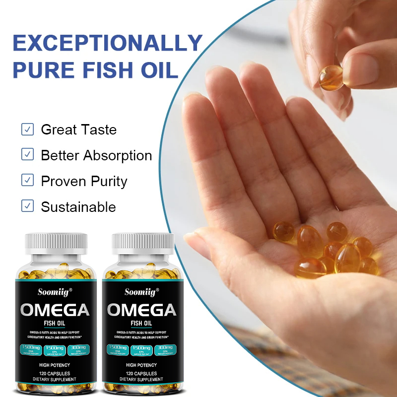 Cápsulas de Aceite de Pescado  - Omega 3 Fish Oil reseña y precio
