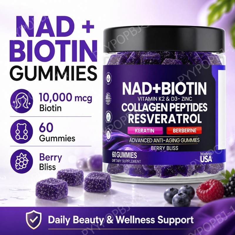 Gomitas de Biotina y Colágeno  - Vitamin D3 K2 Drop reseña y precio