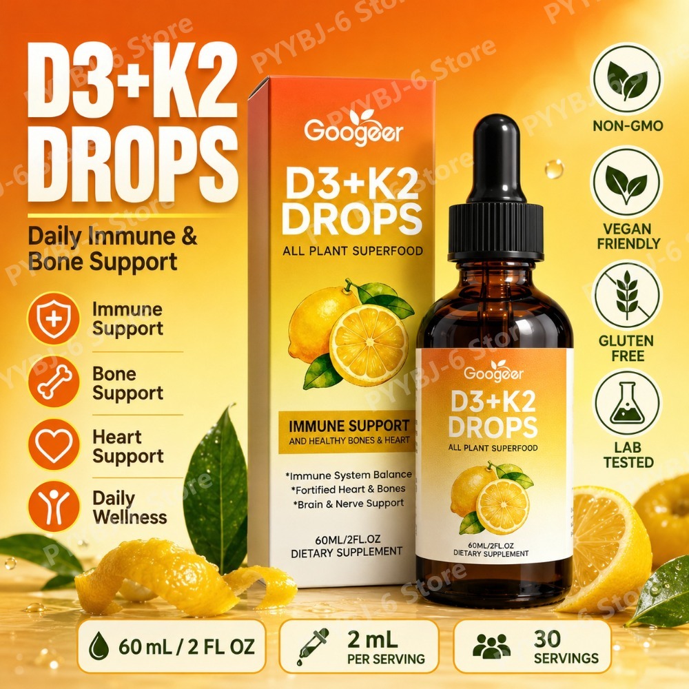 Suplemento Líquido de Vitamina - Vitamin D3 K2 Drop reseña y precio