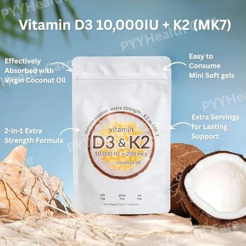 Vitamina D3 10000 UI + K2 MK-7 - Vitamin D3 K2 Drop reseña y precio